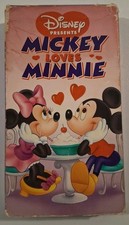 Mickey Loves Minnie (VHS, 1996)