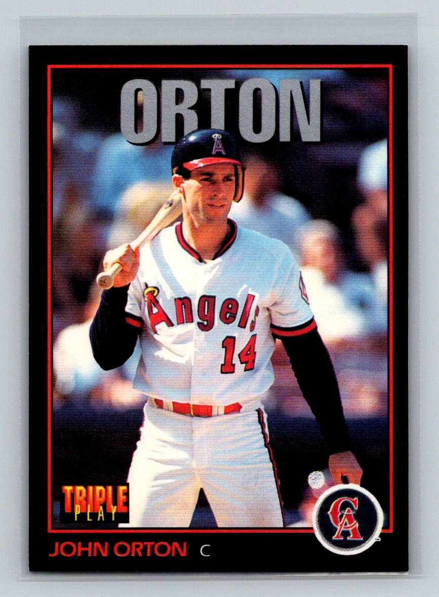1993 Triple Play #131 John Orton California Angels Baseball Card