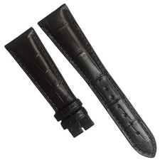 Watch band for Chopard 18mm x 16mm Black Real...