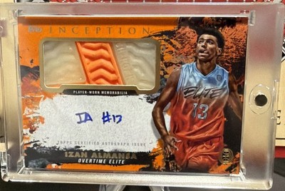 2021-22 Topps Overtime Inception - #IAPC-IA Izan Almansa Rookie Sneaker Auto /10