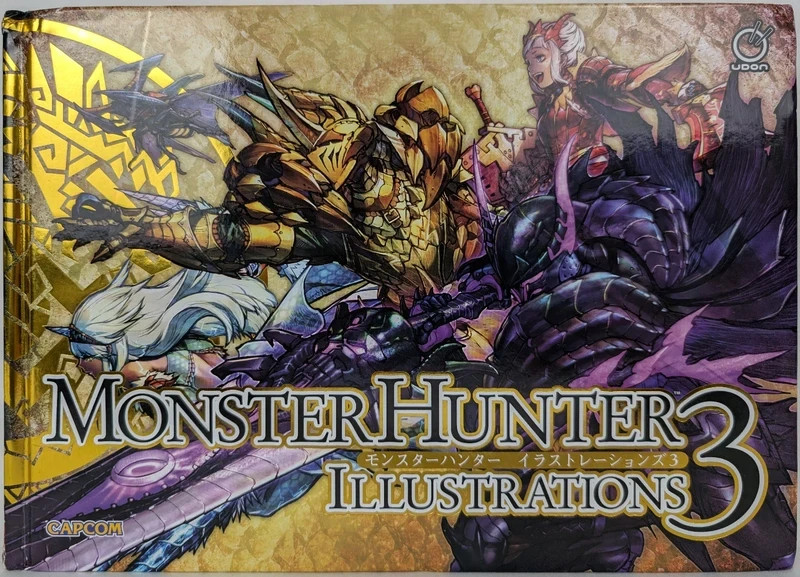 Monster Hunter Illustrations 3 - Capcom - Hardback Video Game Art Book