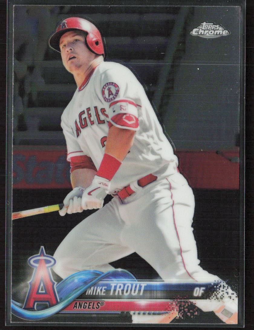 2018 Topps Chrome #100 Mike Trout