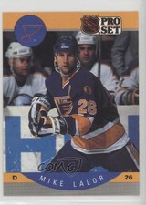 1990-91 Pro Set Mike Lalor #264 5qd