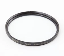 Zeikos 72mm Multi-Coated UV Filter to Protect Original Lens