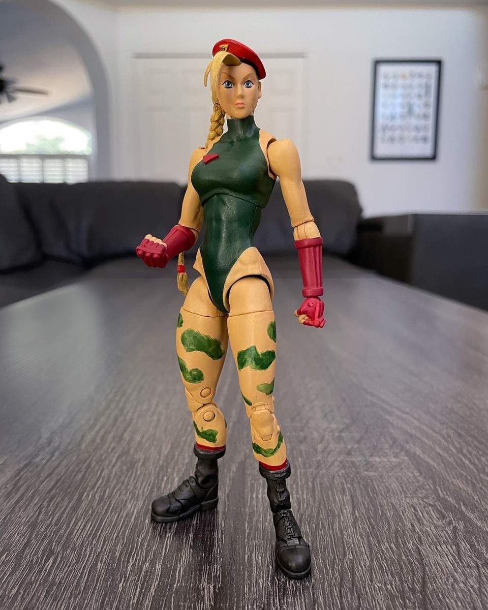 sota toys ストリートファイター　フィギュア　キャミー　CAPCOM 1/12 Street Fighter Cammy Custom Action Figure Storm Jada Toys