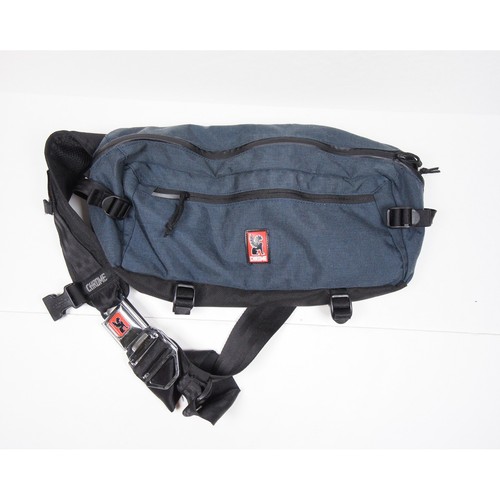 Chrome Industries Kadet Sling Bag Blue Nylon Messenger Crossbody Buckle
