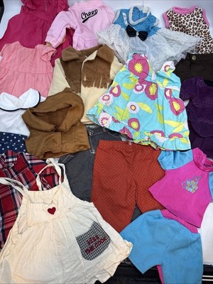 18  Doll Clothes Lot -Our Generation & Other Brands Dresses Outfits L3