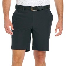 Greg Norman Men's Stretch Shorts Lightweight Black