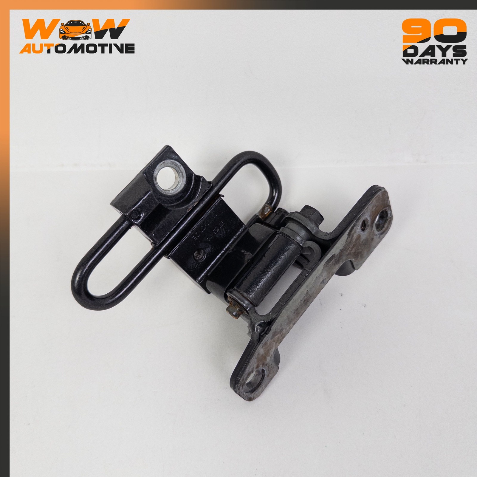 06-13 BENTLEY CONTINENTAL FLYING SPUR REAR LEFT DRIVER SIDE DOOR HINGE BLACK OEM