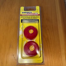 Energy Suspension 913101r Steering Tie Rod End Boots - 1.36 Base .55 Pin Red