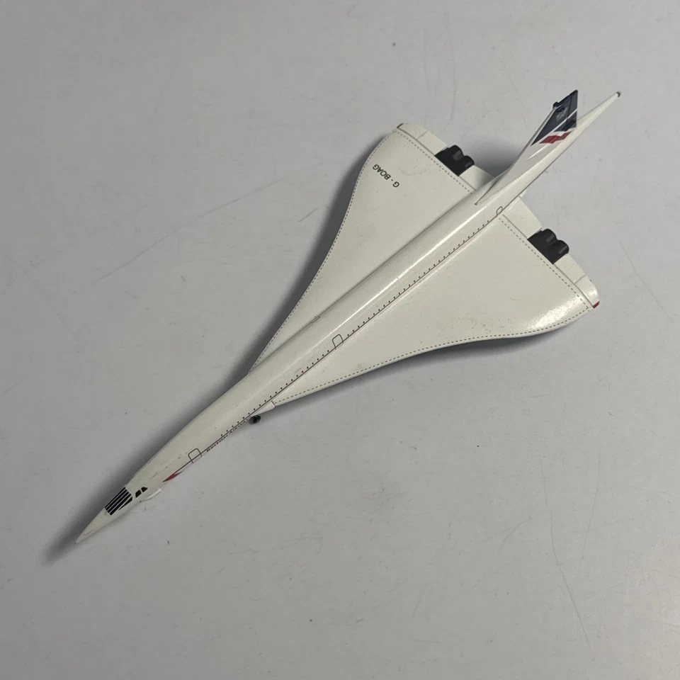 British Airways Concorde Schabak 920 made in Germany G-BOAG 4-3/4" long - Image 2 of 4