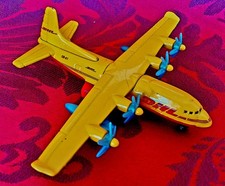 Vtg 2002 Mattel Matchbox Diecast DHL Transporter Airplane SB-61 Loose