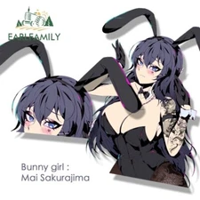EARLFAMILY 5.1” Bunny Girl Sakurajima Mai Fanart Car Sticker Janpan Anime Decal