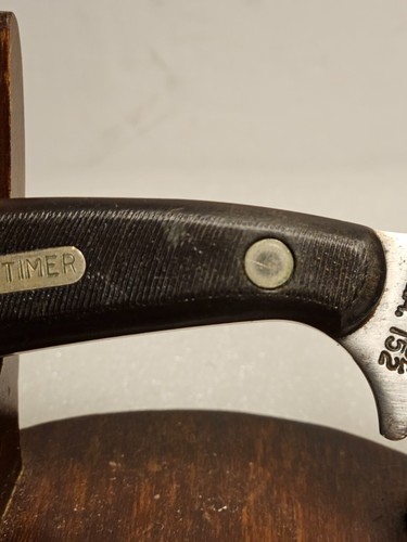 Vintage Schrade USA Knife 152 Old Timer Skinner Hunter Trapper Sharp Finger - Picture 7 of 21