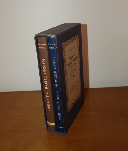 Life in the World Unseen, More About Life Deluxe Edition Anthony Borgia (2 Bks) - Foto 13 di 14