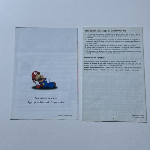 Super Mario Nintendo 64 N64 Complete In Box CIB Red Label Players Choice Variant - Picture 16 of 24