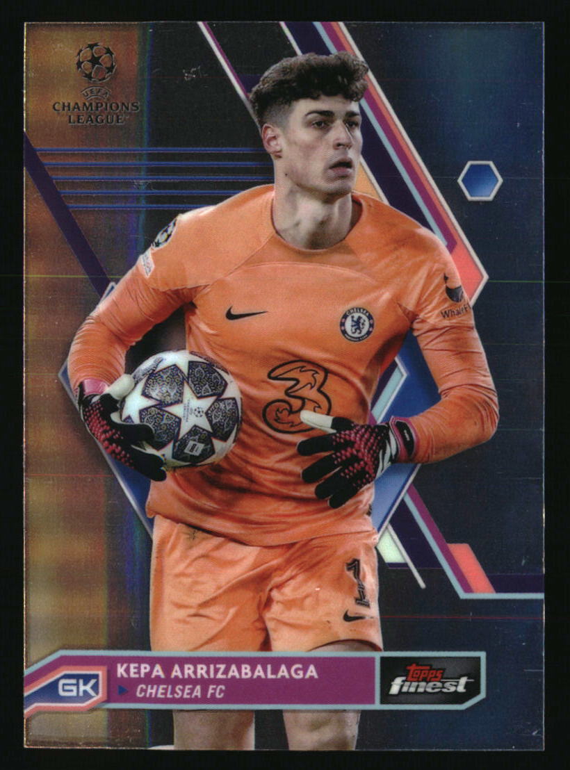 Kepa Arrizabalaga 2022-23 Finest UEFA Club Competitions #123 SOCCER Card