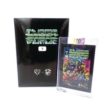 CyberForce #1 Slabs blind packaged trading card acrylic case Marc Silvestri new