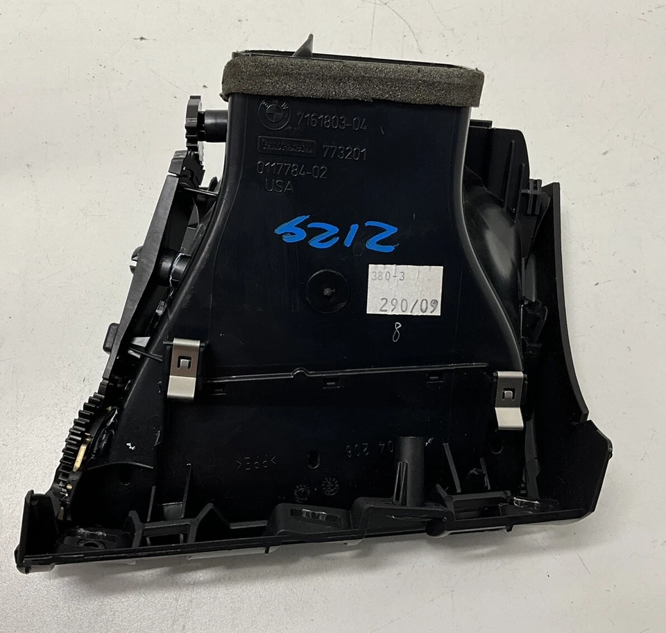 BMW X6M 2010 tablero izquierdo ventilación de aire 716180304 OEM Foto 4 de 4