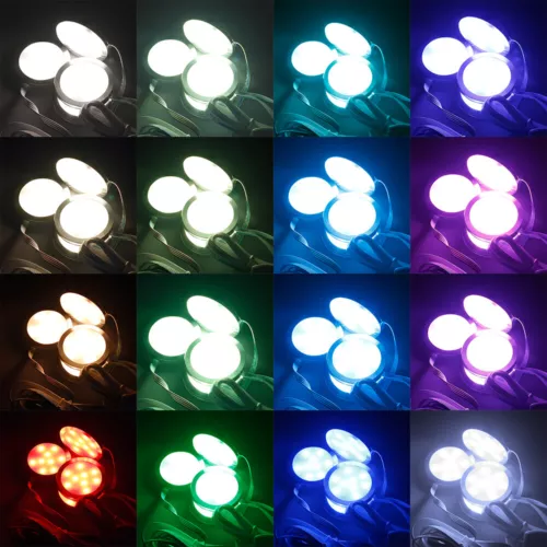 4PCS LED Under Cabinet Lights Hardwired Kitchen Cupboard Shelf Counter Lighting - Picture 6 of 12