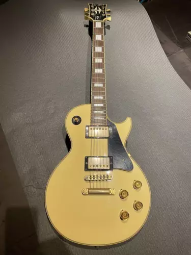 Orville by Gibson Les Paul custom used electric guitar with soft case from Japan