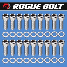 Sbm Aluminum Oil Pan Bolts Stainless Steel Kit Small Block Mopar 273 318 340 360 Sbm Aluminum Oil Pan Bolts Stainless Steel Kit Small Block Mopar 273 318 340 360