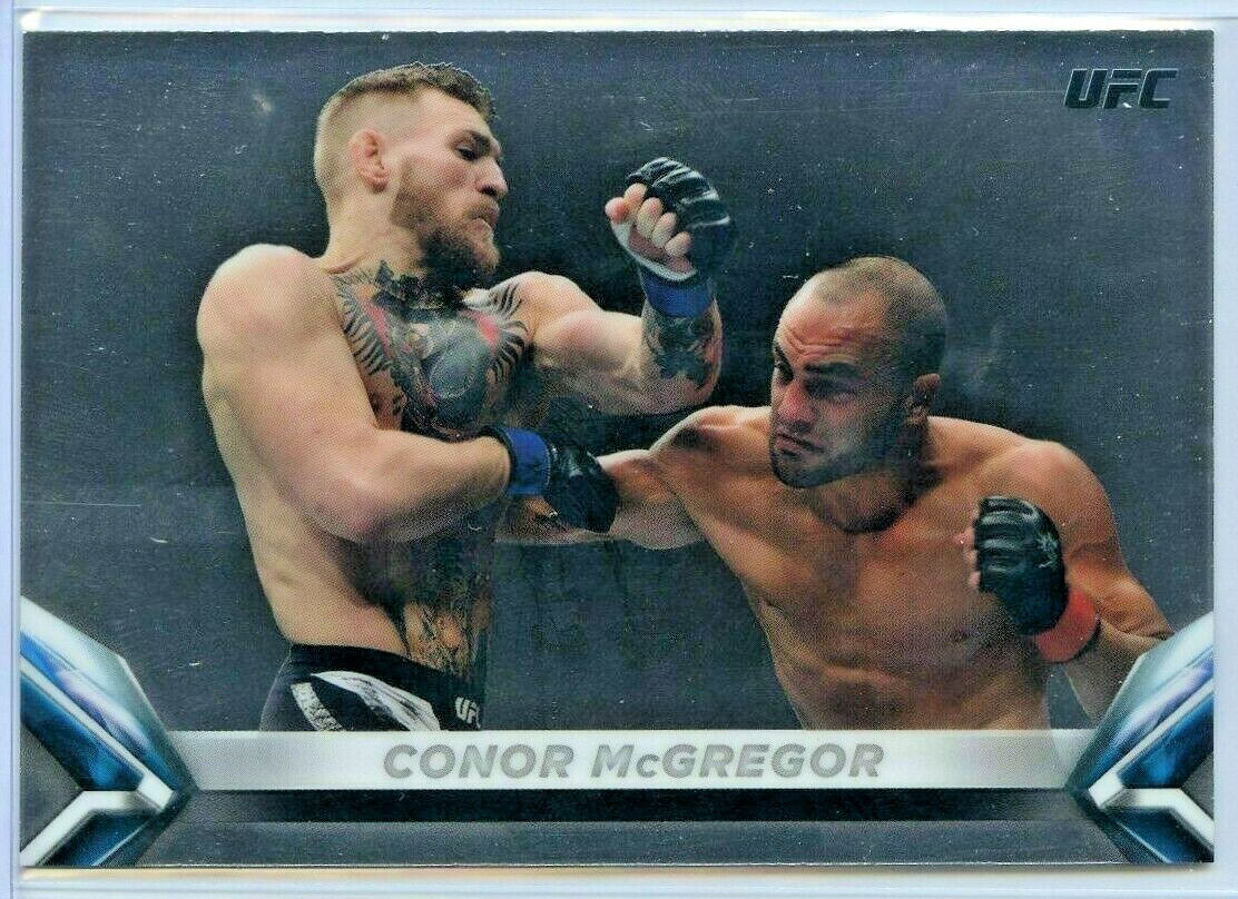 2018 Topps UFC Knockout  #UFCK-CM Chrome - CONOR MCGREGOR