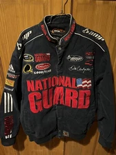 Dale Earnhardt JR National Guard NASCAR Racing JH Design AMP Size Large