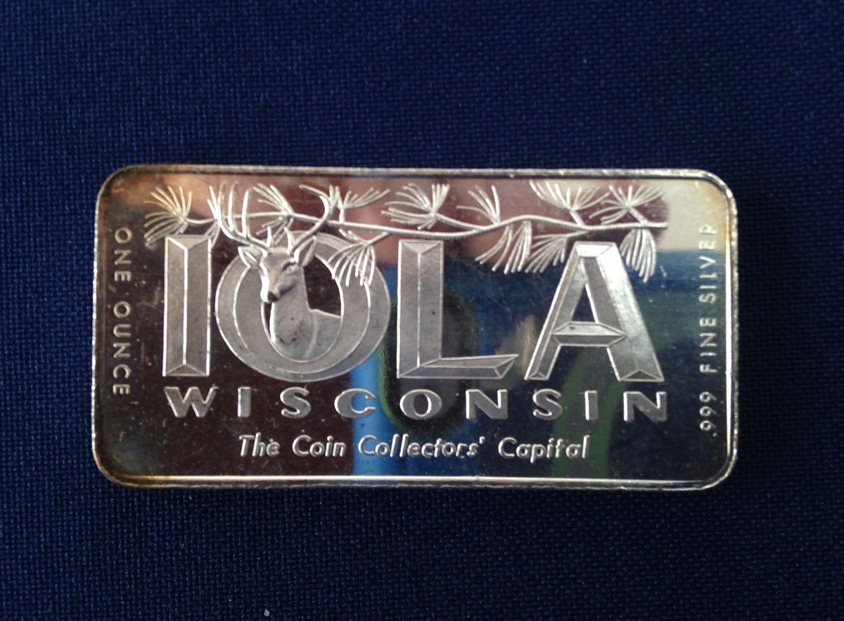 1973 Krause Publications Iola Wisconsin KP-1 Silver Art Bar P2164