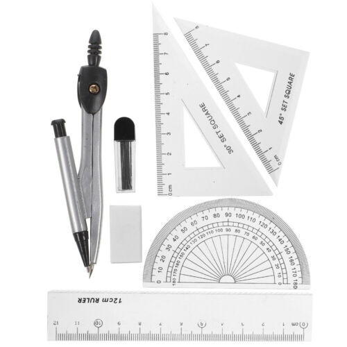 Triangle Ruler Geometry Drawing Tool Math Set Drafting Tools Protractors