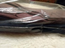 Vintage Women's Ladies Girls Three Pack Of Knee High Socks 70's 80's