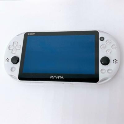 Good】Sony PS Vita PCH-2000ZA22 Glacier White Wi-Fi Model Used