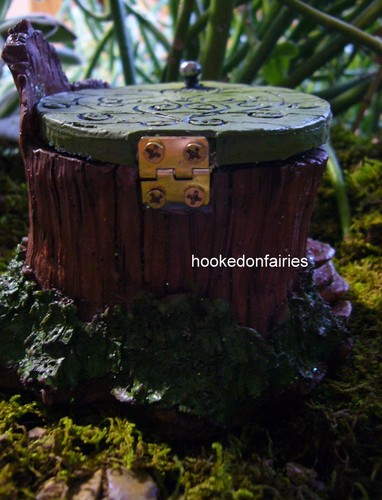 Miniatura Jardín de Hadas Hadas Hatch con Puerta con Bisagras GO 17237 Gnome Hobbit - Imagen 7 de 11