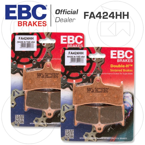 BremsbelÄGe Vorne EBC Sinter FA424HH Mv Agusta F4 Nadel 1000 2005-image