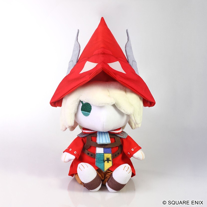 アトリエ ふんわりマスコット Square Enix] Final Fantasy IX Plush Toy Freya Crescent From JP NEW