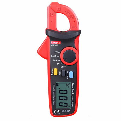 one new UNI-T UT210B True RMS 200A AC Mini Clamp Meters Ammeter #YP1