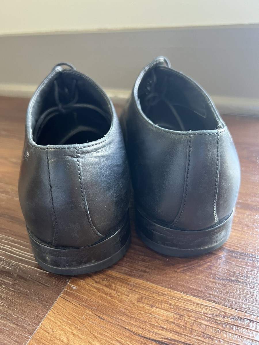 Hugo Boss Vero Cuoio 7.5 Dress Shoes Hugo Boss Vero Cuoio Mens- US Size 7- Black Leather Derby  main image 2