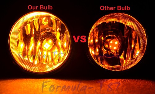 LED 15W 3757 Orange Amber Two Bulbs Light Front Turn Signal Park Replacement JDM - Picture 9 of 17