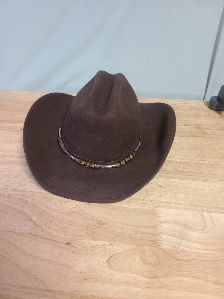 Vintage RODEO KING Felt Cowboy Hat Men display picture 3