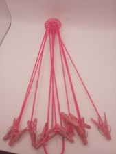 Vintage Shower Clothes Drying Rack Folding Co...