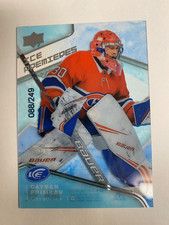 2019-20 Upper Deck Ice Premieres Cayden Primeau Rookie #130 Montreal Canadiens