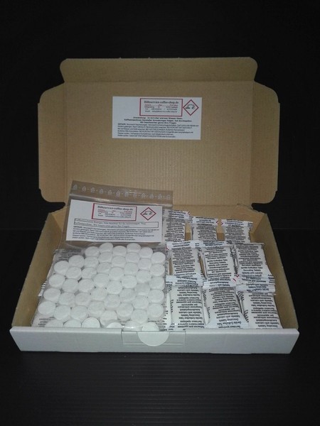 10 Reinigungstabletten + 10 Entkalkungstabletten FüR Wmf Kaffeevollautomaten-image