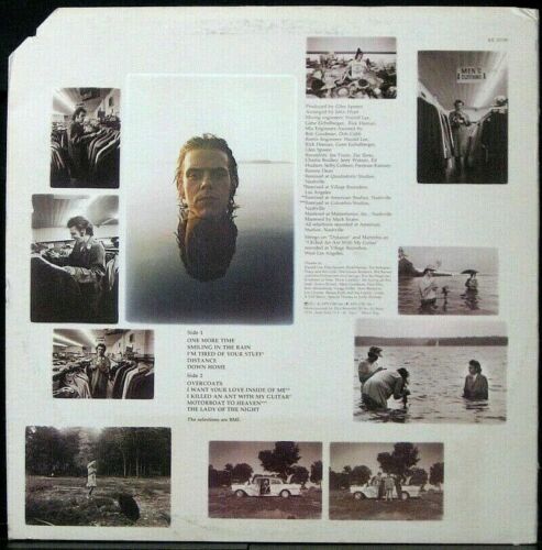 John Hiatt Overcoats Epic KE 331 NM Vinyl 1975 1st press White label Promo LP - Picture 2 of 5