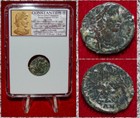 Ancient Roman Empire Coin CONSTANTIUS II Roman Soldier Spearing Fallen Horseman — photo 1