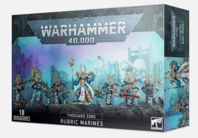 Warhammer 40000 Thousand Sons Rubric Marines
