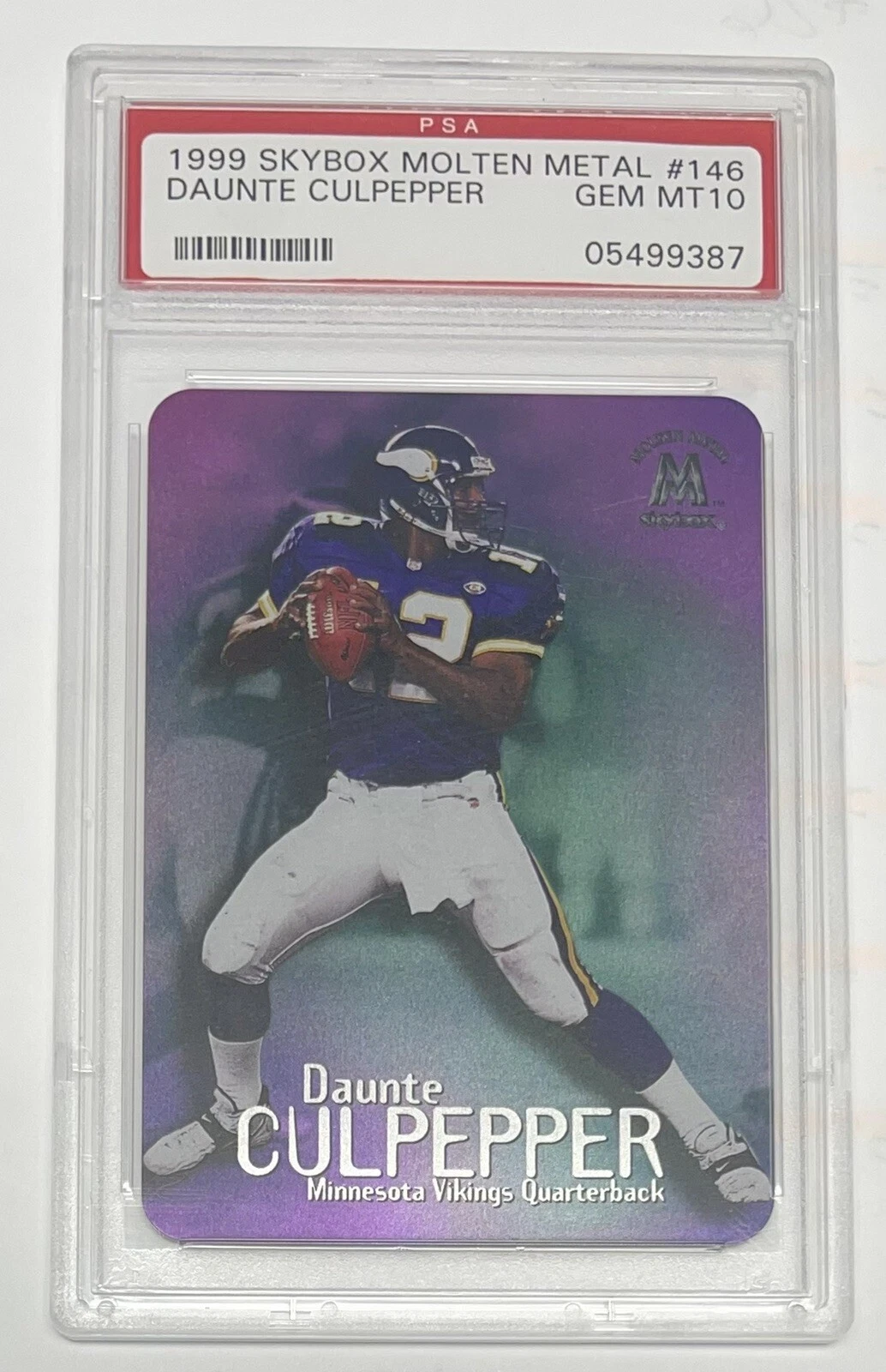 Daunte Culpepper Skybox Molten Metal #146 Molten Metal