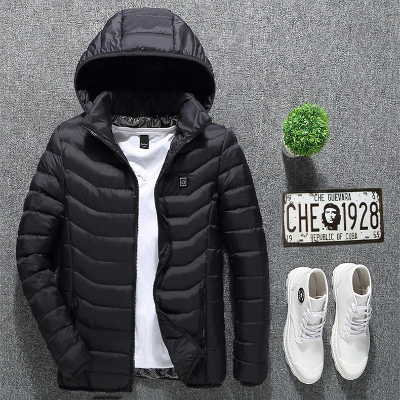 Heated Jacket/ Coat USB Electric Cotton Thermal Men's Clothing Winter
Opens in a new window or tab