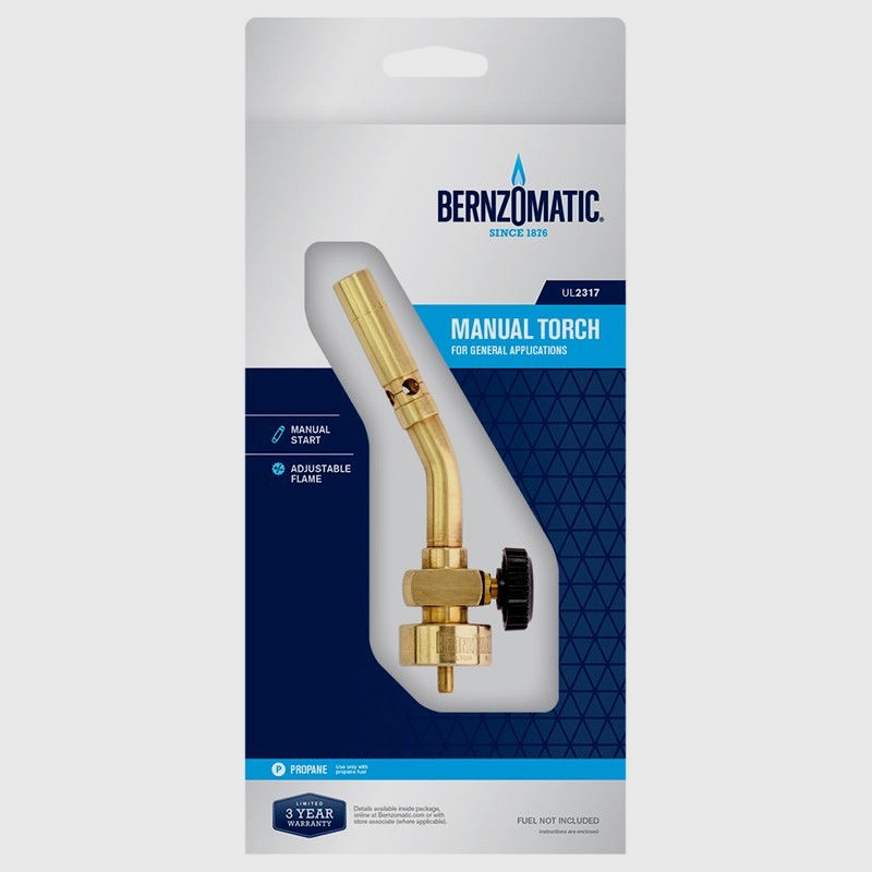 Bernzomatic MANUAL TORCH Head 1/2