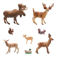 Schleich® Waldtiere Elch Hirsch Reh Wild Waldbewohner Auswahl