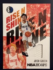2020-21 Panini Hoops Josh Green Rise N Shine RC Patch #RNS-JGR